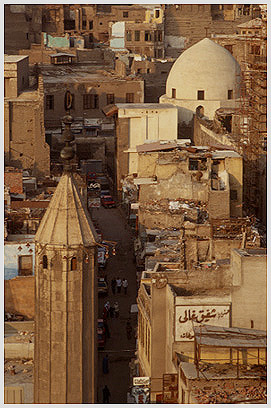Cairo Steet Scene Photo